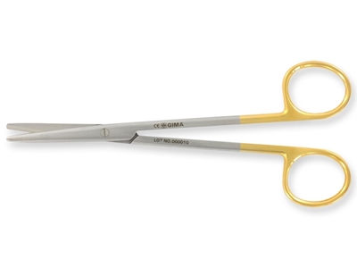 Picture of GOLD METZENBAUM SCISSORS straight - 20 cm, 1 pc.