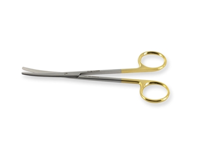 Picture of GOLD METZENBAUM SCISSORS curved - 14 cm, 1 pc.