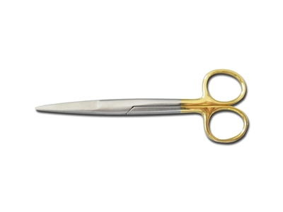 Picture of GOLD MAYO SCISSORS straight - 14.5 cm, 1 pc.