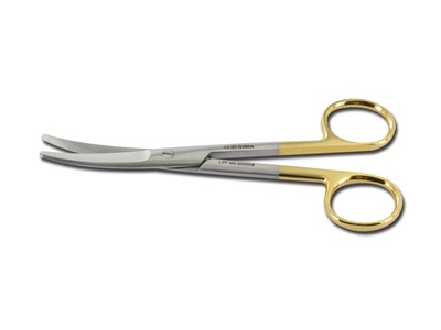 Picture of GOLD MAYO SCISSORS curved - 14.5 cm, 1 pc.