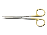 Show details for GOLD GOLDMAN FOX SCISSORS straight - 13 cm, 1 pc.