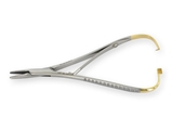 Show details for GOLD MATHIEU NEEDLE HOLDER - 17 cm, 1 pc.