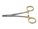 Show details for GOLD WEBSTER NEEDLE HOLDER - 12.5 cm, 1 pc.