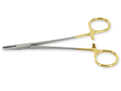 Picture of GOLD CRILE WOOD NEEDLE HOLDER - 20 cm, 1 pc.