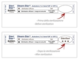 Show details for  STEAM STAR INDICATOR - autoclave box of 1000