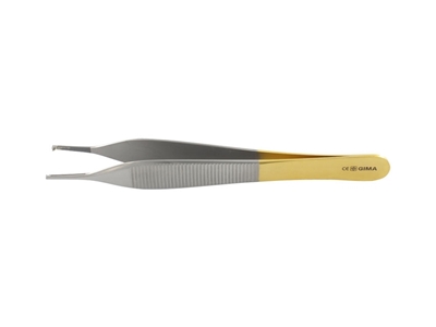 Picture of GOLD ADSON FORCEPS 1x2 teeth - 12 cm, 1 pc.