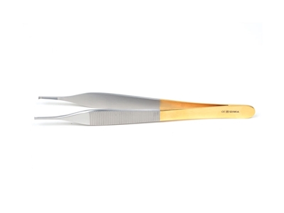 Picture of GOLD MICRO ADSON FORCEPS - 12 cm - 1x2 teeth, 1 pc.