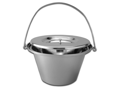 Picture of S/S COMMODE BUCKET WITH COVER - 5 l, 1 pc.