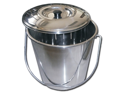Picture of S/S BUCKET WITH COVER - 12 l, 1 pc.