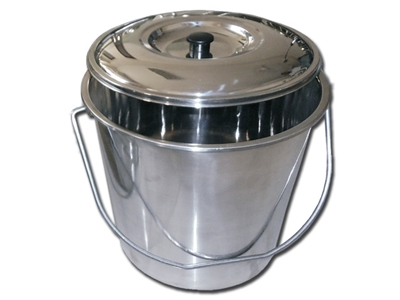 Picture of S/S BUCKET WITH COVER - 15 l, 1 pc.