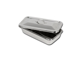 Show details for S/S INSTRUM. TRAY WITH LID - 223x126x45 mm, 1 pc.