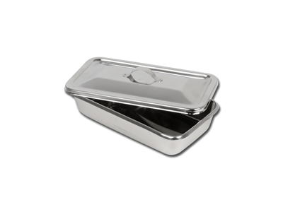 Picture of S/S INSTRUM. TRAY WITH LID - 223x126x45 mm, 1 pc.