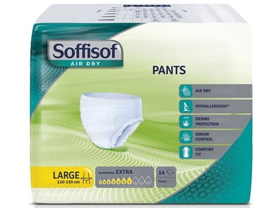 Picture of SOFFISOF PANTS/PULLUP - moderate incontinence - large box of 84
