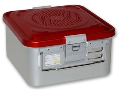 Picture of CONTAINER WITH FILTER small h 150 mm - red 1pcs