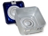 Picture of  B.S. CONTAINER WITH VALVE small h 150 mm - blue - perforated 1pcs