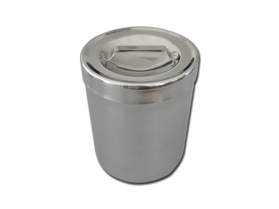 Picture of S/S DRESSING JAR 1 l with lid - diam.103x128 mm, 1 pc.