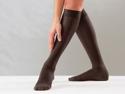 Picture of  KNEE-HIGHS SOCKS - S/M - strong compression - black pair