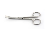 Show details for SCISSORS CURVED BLUNT/SHARP - 14,5 cm, 1 pc.