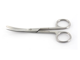 Show details for SCISSORS CURVED BLUNT/SHARP - 16 cm, 1 pc.