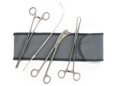 Picture of GYNAECOLOGY TROUSSE - neilons, 1 komplekts