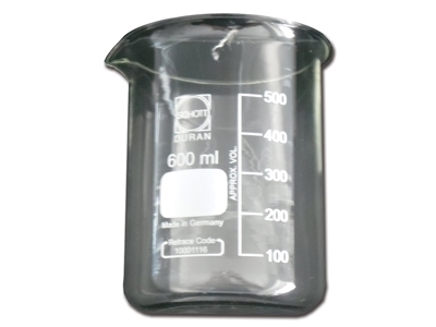 Picture of  GLASS BEAKER 600 ml 1pcs
