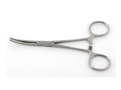 Picture of KLEMMER FORCEPS - curved- 16 cm, 1 pc.