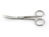 Show details for SCISSORS CURVED BLUNT/SHARP - 18 cm, 1 pc.