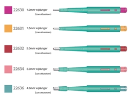 Show details for BIOPSY PUNCHES diameter 3 mm with plunger, 20 pcs.