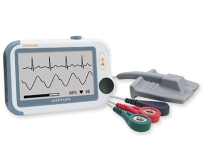 Picture of CHECKME PRO VITAL SIGNS MONITOR WITH ECG HOLTER with Bluetooth