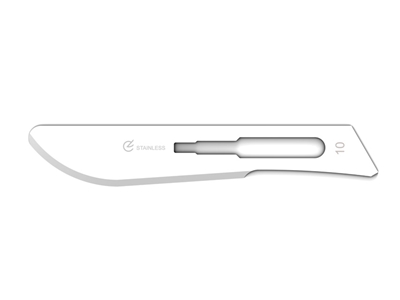 Picture of GIMA S/S SAFETY BLADES N. 10 - sterile, 100 pcs.