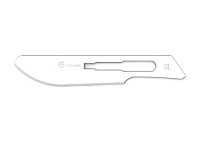 Picture of GIMA S/S SAFETY BLADES N. 22 - sterile, 100 pcs.