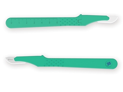 Picture of GIMA DISPOSABLE SCALPELS N. 20 - sterile, 10 pcs.