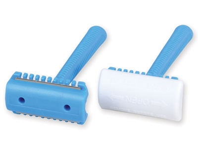 Picture of SURGICAL RAZORS - single blade with comb, 50 pcs.
