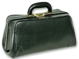 Show details for FLORIDA LEATHER BAG - black, 1 pc.