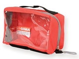 Show details for E1 RECTANGULAR POUCH with window and handle - red, 1 pc.