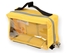 Picture of E1 RECTANGULAR POUCH with window and handle - yellow, 1 pc.