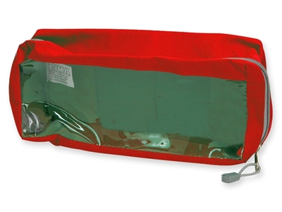 Picture of E2 RECTANGULAR BAG with window - red, 1 pc.