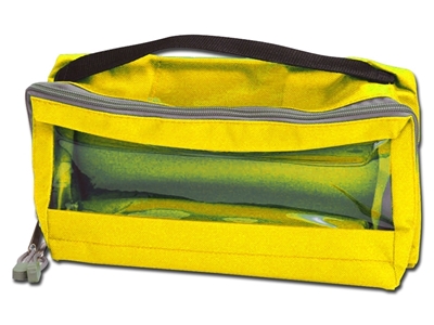 Picture of E3 taisnstūra soma, kas polsterēta ar logu un rokturi - dzeltena, 1 gab.