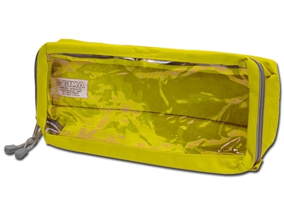 Picture of E4 RECTANGULAR POUCH long with window - yellow, 1 pc.