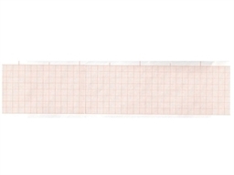 Show details for ECG thermal paper 50x23 mm x m roll - orange grid