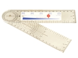Show details for GONIOMETER with PAIN SCALE RULER, 1 pc.