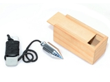 Show details for PLUMBING WEIGHT with wooden case, 1 pc.