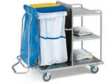 Show details for LAUNDRY TROLLEY - stainless steel, 1 pc.