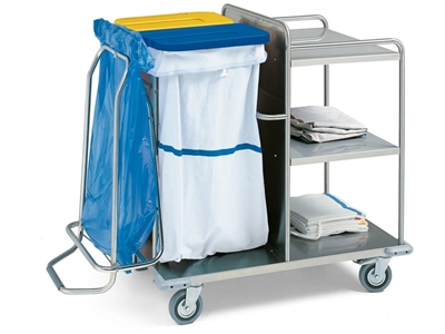 Picture of LAUNDRY TROLLEY - stainless steel, 1 pc.