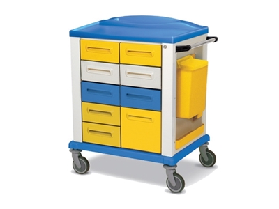 Picture of BASIC TROLLEY - standard with 9 drawers, 1 pc.