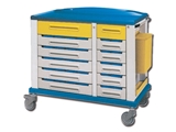 Show details for PHARMACY TROLLEY - large 30 partition, 1 pc.