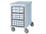 Show details for DOUBLE FACE PHARMACY TROLLEY, 1 pc.