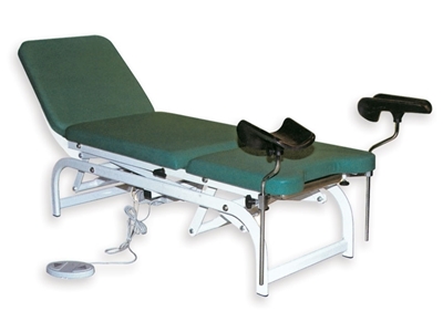 Picture of HEIGHT ADJUSTABLE GYNAECOLOGICAL BED - green, 1 pc.
