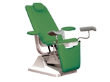 Show details for GYNEX BED CHAIR with roll holder - green, 1 pc.