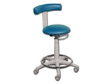 Show details for STOOL with ring - blue, 1 pc.